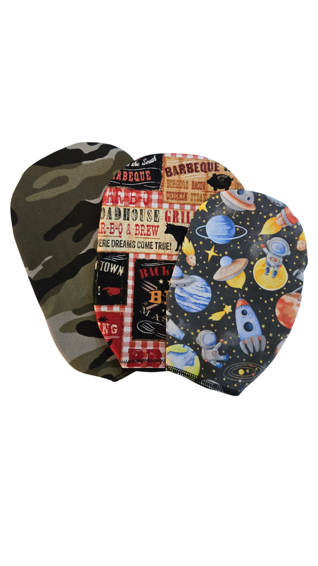 CUSTOMIZED Adult and Pediatric OPEN ENDED OSTOMY BAG COVERS with PRINTED FABRICS- INNER POCKET