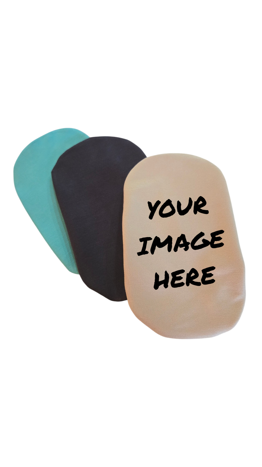 Customized Ostomy Slip On Covers - Closed Bottom - Adults and Pediatric -FOR YOUR UPLOADED IMAGE Wicking Fabric - Colostomy Ileostomy Urostomy