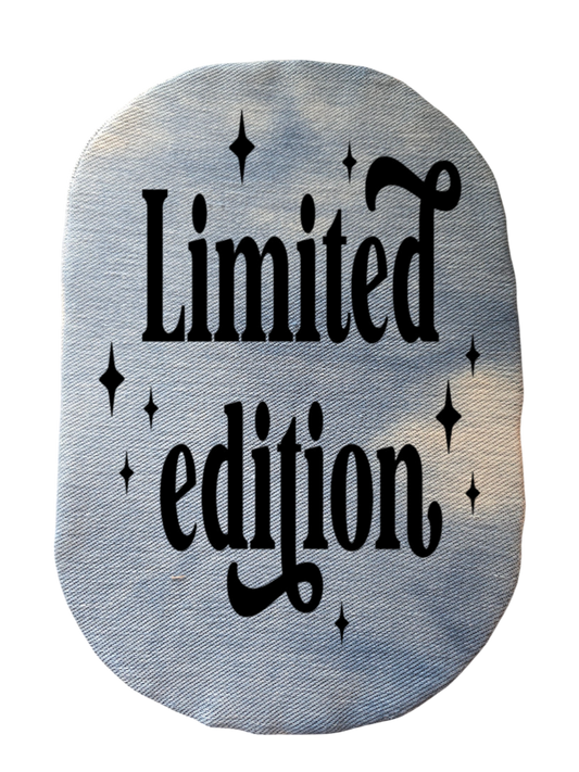 CUSTOMIZED STRETCH DENIM ADULT AND PEDIATRIC LIMITED EDITION OSTOMY BAG COVER